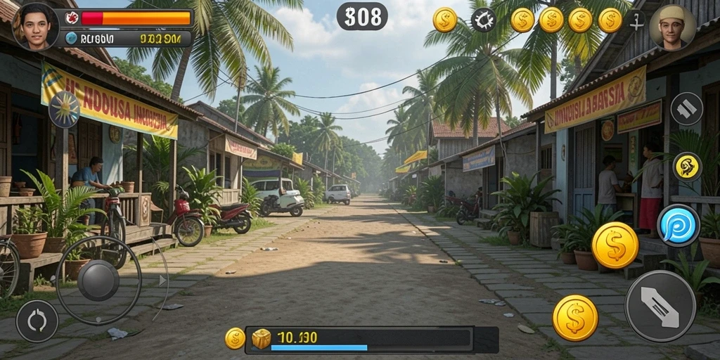 Screenshot menampilkan mode multiplayer yang seru.