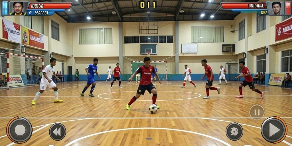 Gambaran dari misi menarik yang dapat dimainkan oleh pengguna.