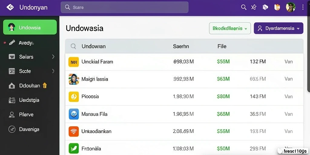Lingkungan dunia yang luas dan menakjubkan.